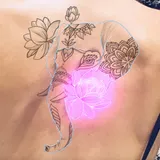 Tatouage Elephant décoré - Lot de 3 tatouages éphémères - visuel 5