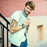 Faux tatouage homme Notes de musique