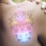Tatouage Lion décoré - Lot de 3 tatouages éphémères - visuel 5