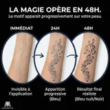 faux tatouage semi permanent developpement partition musique