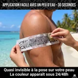 Application tatouage temporaire bracelet tribal maori