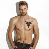 Faux tatouage signe zodiaque capricorne
