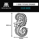 Grand Tatouage Fleur Maori