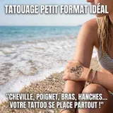 petit tatouage salamandre