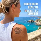 tatouage 2 semaines fleur maori
