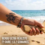 tatouage 2 semaines tortue maori