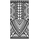 Tatouage éphémère avant bras maori #2