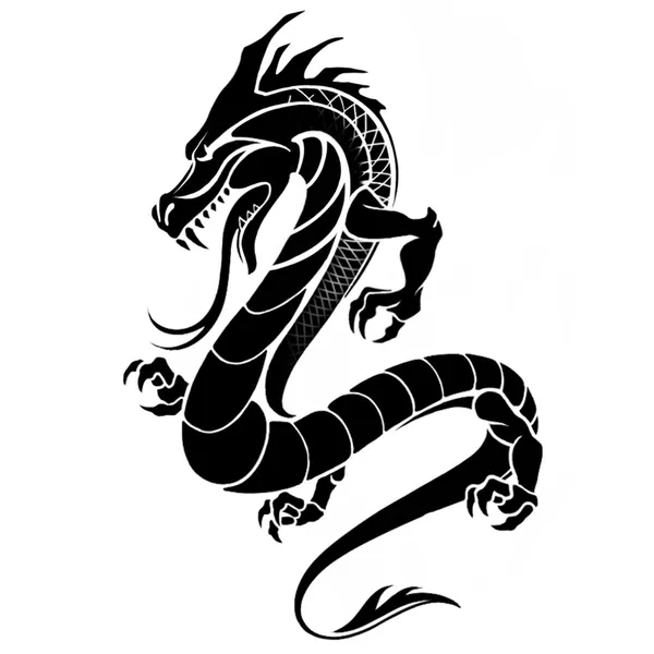 Tatouage éphémère dragon