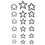 Tatouage éphémère étoiles Pack