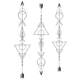 Tatouage éphémère Flèches géométriques