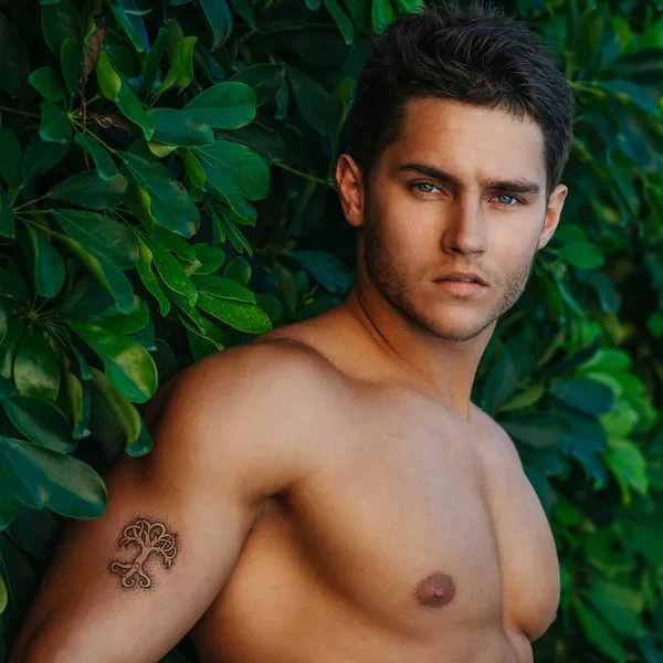 Tatouage éphémère homme Yggdrasil Viking