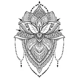Tatouage éphémère Lotus #2