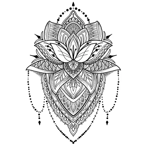 Tatouage éphémère Lotus #2