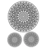 Tatouage éphémère Mandala Ultime #1