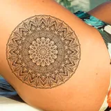 Tatouage éphémère mandala ultime