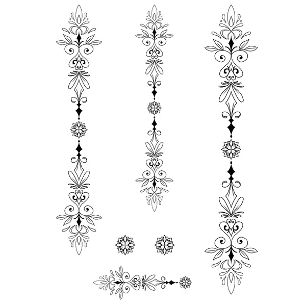 Tatouage éphémère Ornements géométriques #6