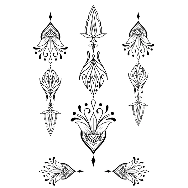 Tatouage éphémère Ornements géométriques #8