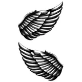 Tatouage éphémère petites ailes - pack