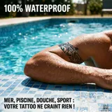tatouage ephemere semi permanent maori waterproof