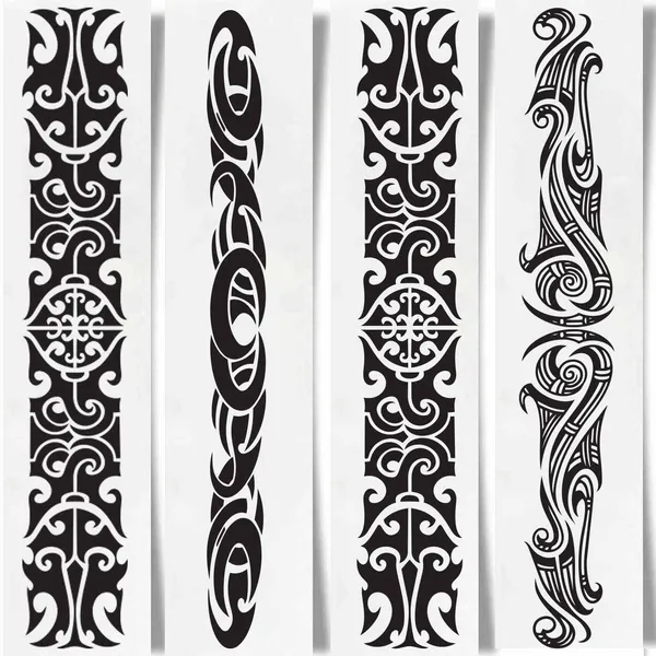 Tatouage éphémère semi permanent bracelet maori tribal