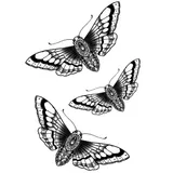 Tattoo éphémère papillon traditionnel