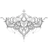Tatouage éphémère ornemental #2