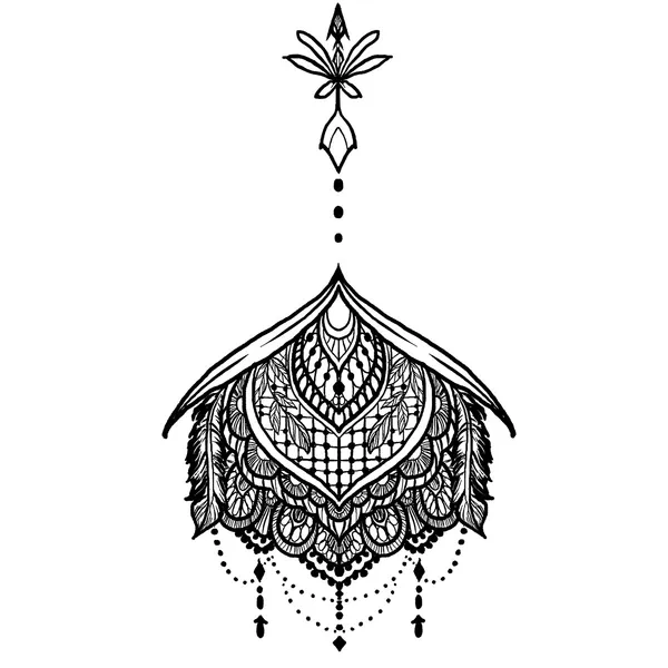 tatouage éphémère underboob plumes et ornements