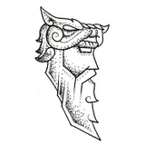 Tatouage éphémère Viking Berserk