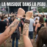 tatouage musique concert