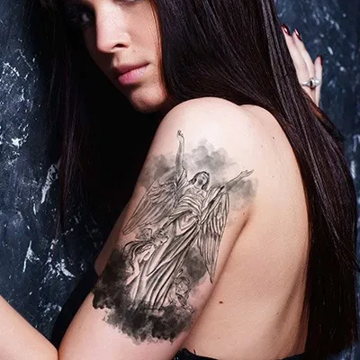 tatouage protection anges