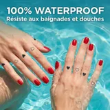 tatouage temporaire coeur waterproof