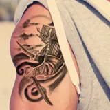Tatouage temporaire Samurai