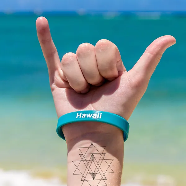Tatouage Triangles géométriques - Lot de 3 tatouages éphémères