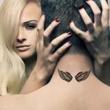 Tatouage temporaire petites ailes