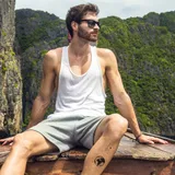Tatouage temporaire lignes et planètes