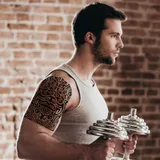 tatouage temporaire totem maori