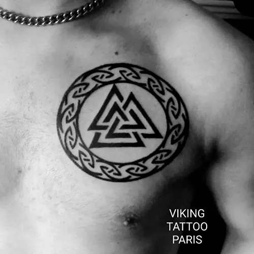Tatouage Valknut Viking
