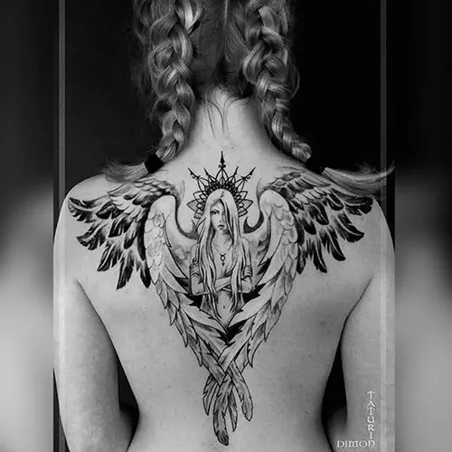 Tatouage Valkyrie Viking
