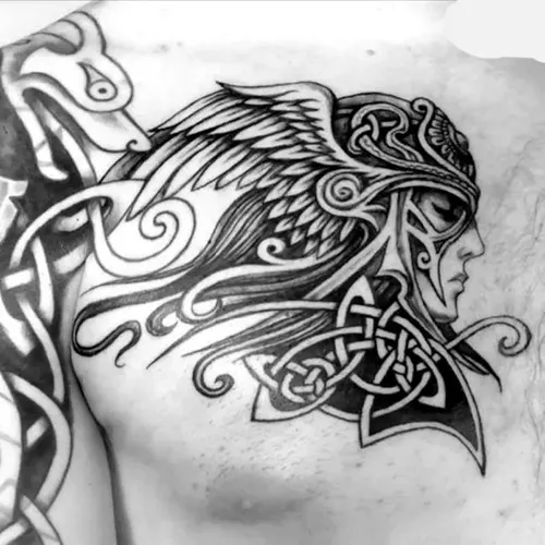 Tatouage Valkyrie Viking
