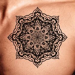 Tatouage éphémère Blackwork #1