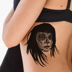 Tatouage éphémère La Muerte