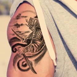 Tatouage temporaire Samurai