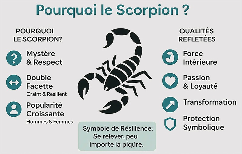 pourquoi le scorpion pour un tatouage ?