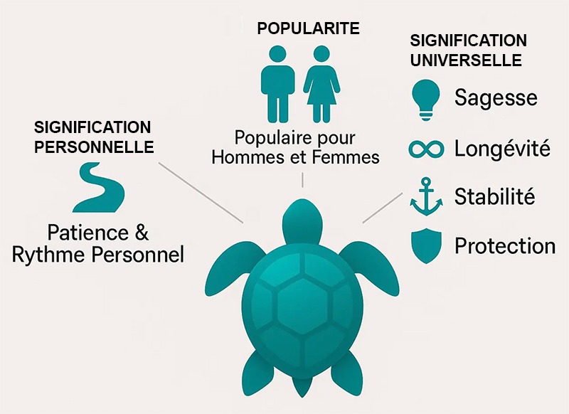 significaton tatouage tortue