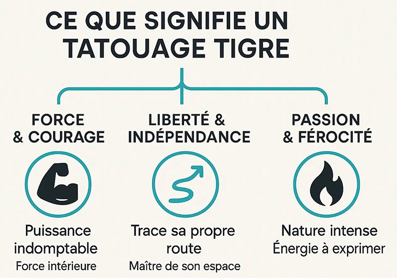 significatons tatouage tigre