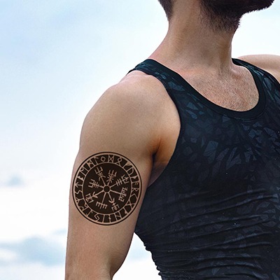tatouage détermination runes viking