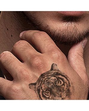 tatouage de la famille des tigres