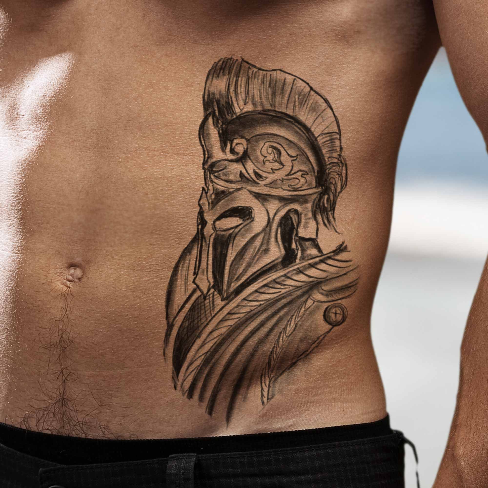 Tatouage éphémère temporaire Guerrier Tattoo Your Style